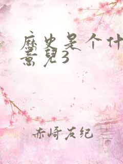 历史是个什么玩意儿3