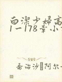 白洁少妇高义第1一178章小说