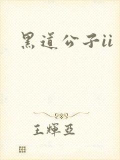 黑道公子ii
