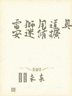 雷狮用道具玩哭安迷修扩