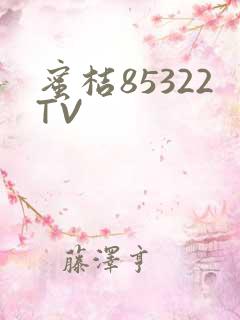 蜜桔85322TV