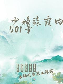 少妇苏霞肉欲第501章