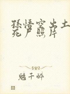 孙悟空出土后的死尸照片