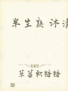 半生熟 沐清雨