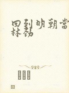 回到明朝当王爷林劲