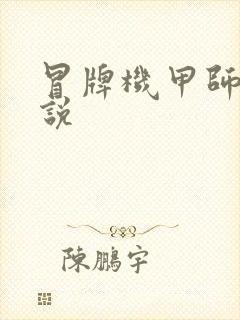 冒牌机甲师 小说