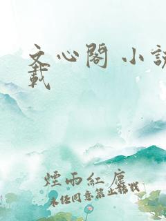 文心阁 小说连载