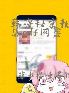 韩漫秘密教学全集pdf网盘