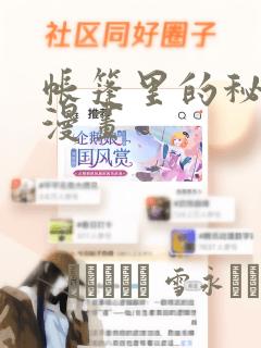 帐篷里的秘密动漫画