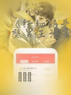 《纤细的爱情》双男主漫画