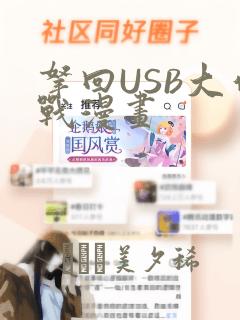 拿回USB大作战漫画：结局+番外