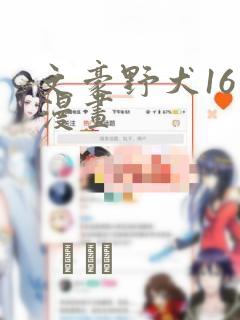 文豪野犬16岁漫画