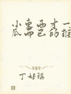 小东西才一根黄瓜而已的推荐书