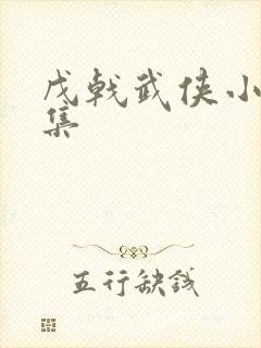 戊戟武侠小说全集