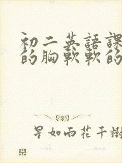 初二英语课代表的胸软软的