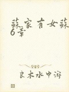 苏家有女苏杳56章