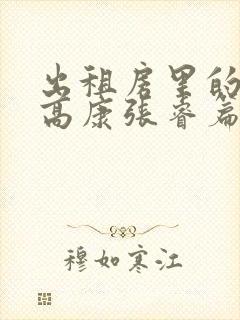 出租房里的交互高康张睿篇