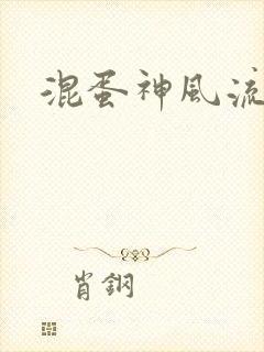 混蛋神风流史补封面
