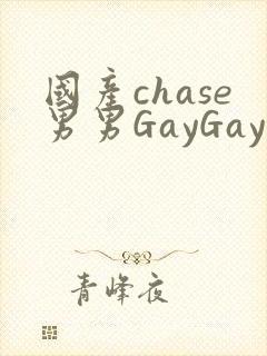 国产chase男男GayGay