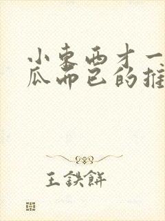 小东西才一根黄瓜而已的推荐书封面