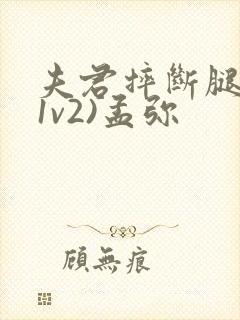 夫君摔断腿后(1v2)孟弥