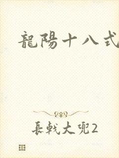 龙阳十八式封面
