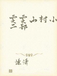 雯雯山村小说第二部