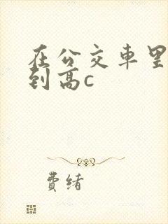 在公交车里c弄到高c封面
