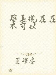 学长现在在上课不可以