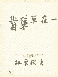 与校草在一起的日子