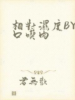 相对湿度BY大口吃肉