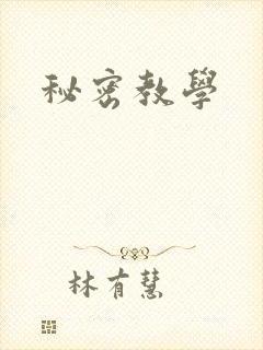 秘密教学封面