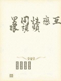 男同性恋互操屁眼视频