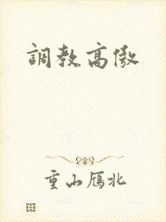 调教高傲
