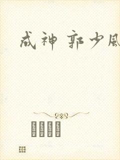 成神 郭少风封面