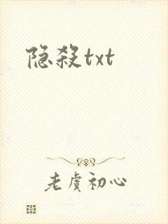 隐杀txt