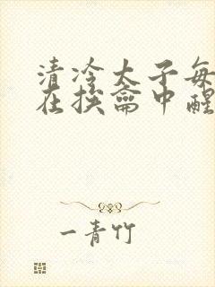 清冷太子每日都在挨龠中醒来小说