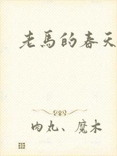 老马的春天