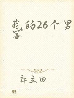 我的26个男房客封面