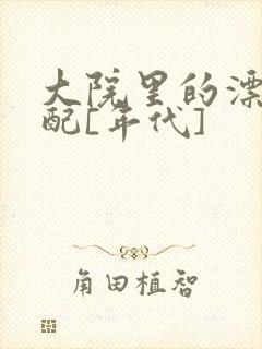 大院里的漂亮原配[年代]