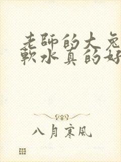 老师的大兔子好软水真的好多