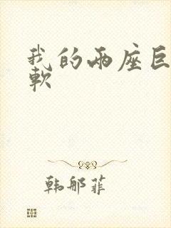 我的两座巨峰很软封面