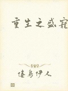 重生之盛宠封面