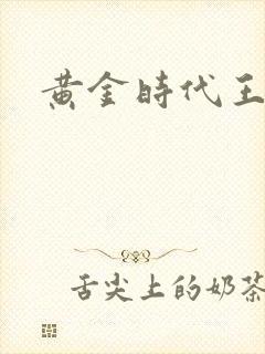 黄金时代王小波封面