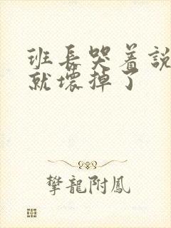 班长哭着说再c就坏掉了封面