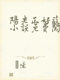 阳光正好苏玥玥小说免费阅读无弹窗