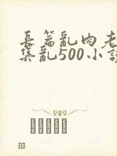 长篇乱肉老师合集乱500小说