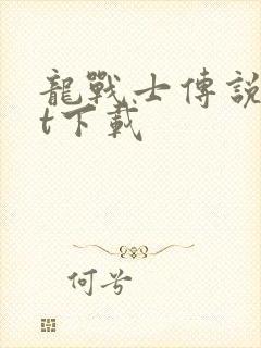 龙战士传说txt下载