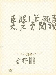 臣服1笔趣阁全文免费阅读无弹窗