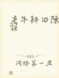 老牛耕田陈雪小说